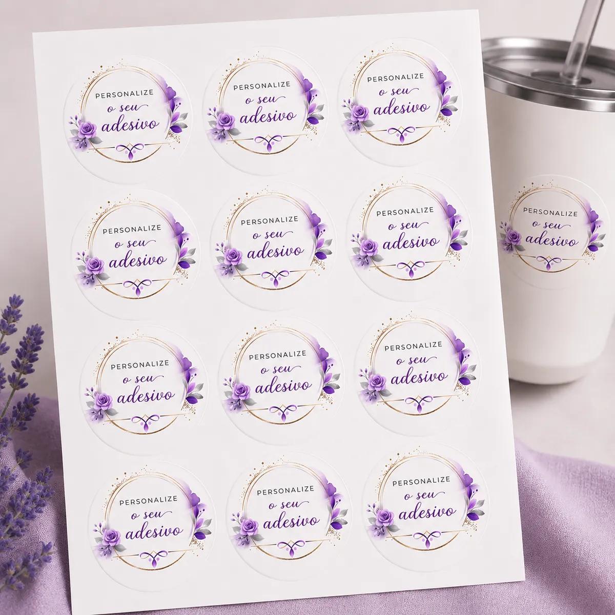 Adesivos Personalizados – Cartela com 30 Unidades - Miniatura 2