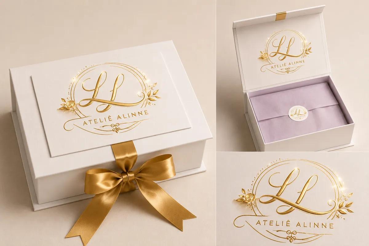 Caixa Cartonada Personalizada – Logo Metalizado e Hot Stamping - Variação 4