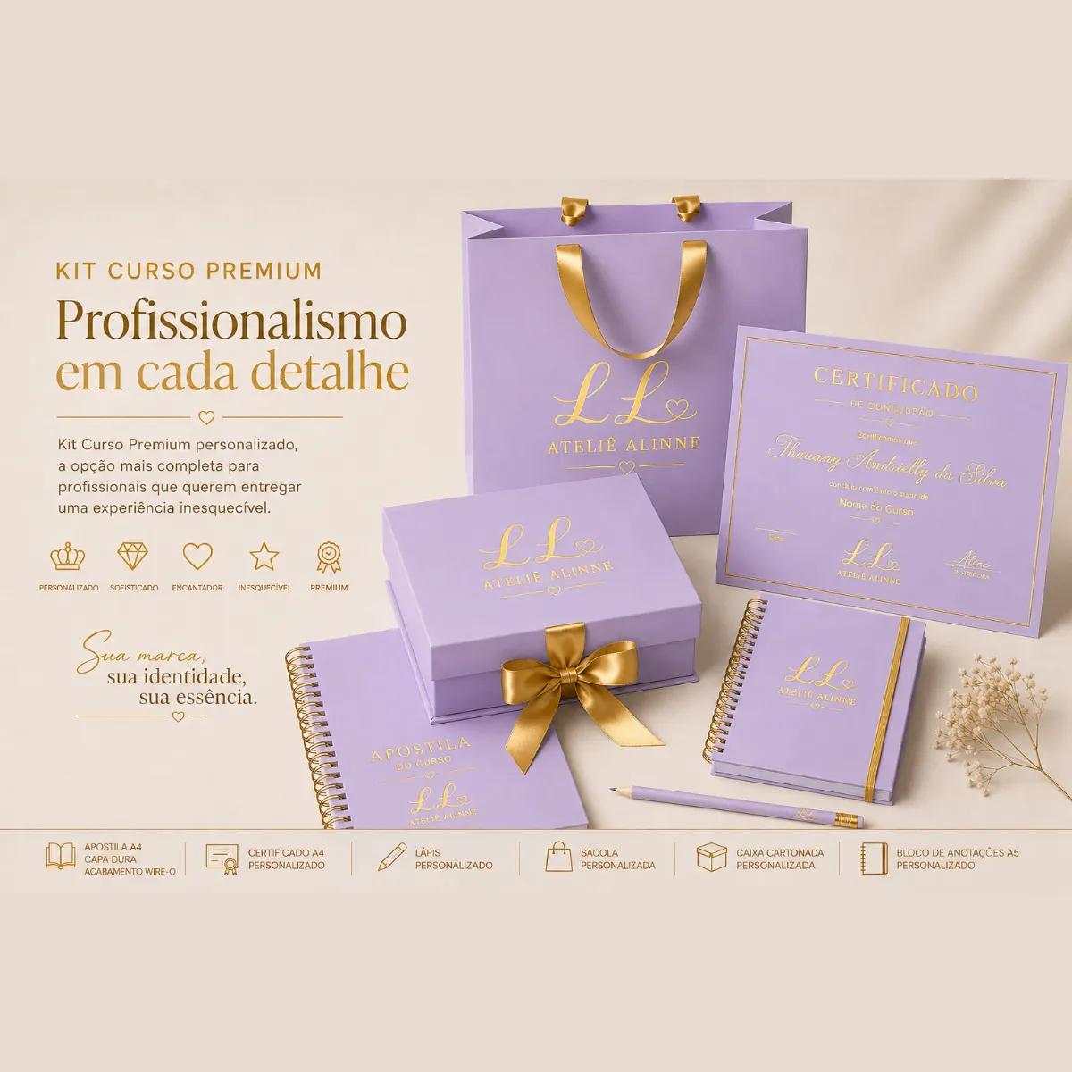 Kit Curso Premium Personalizado - Imagem 1