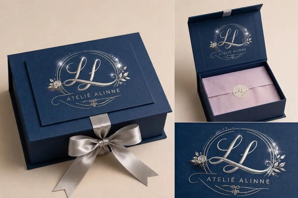 Caixa Cartonada Personalizada – Logo Metalizado e Hot Stamping - Variação 3