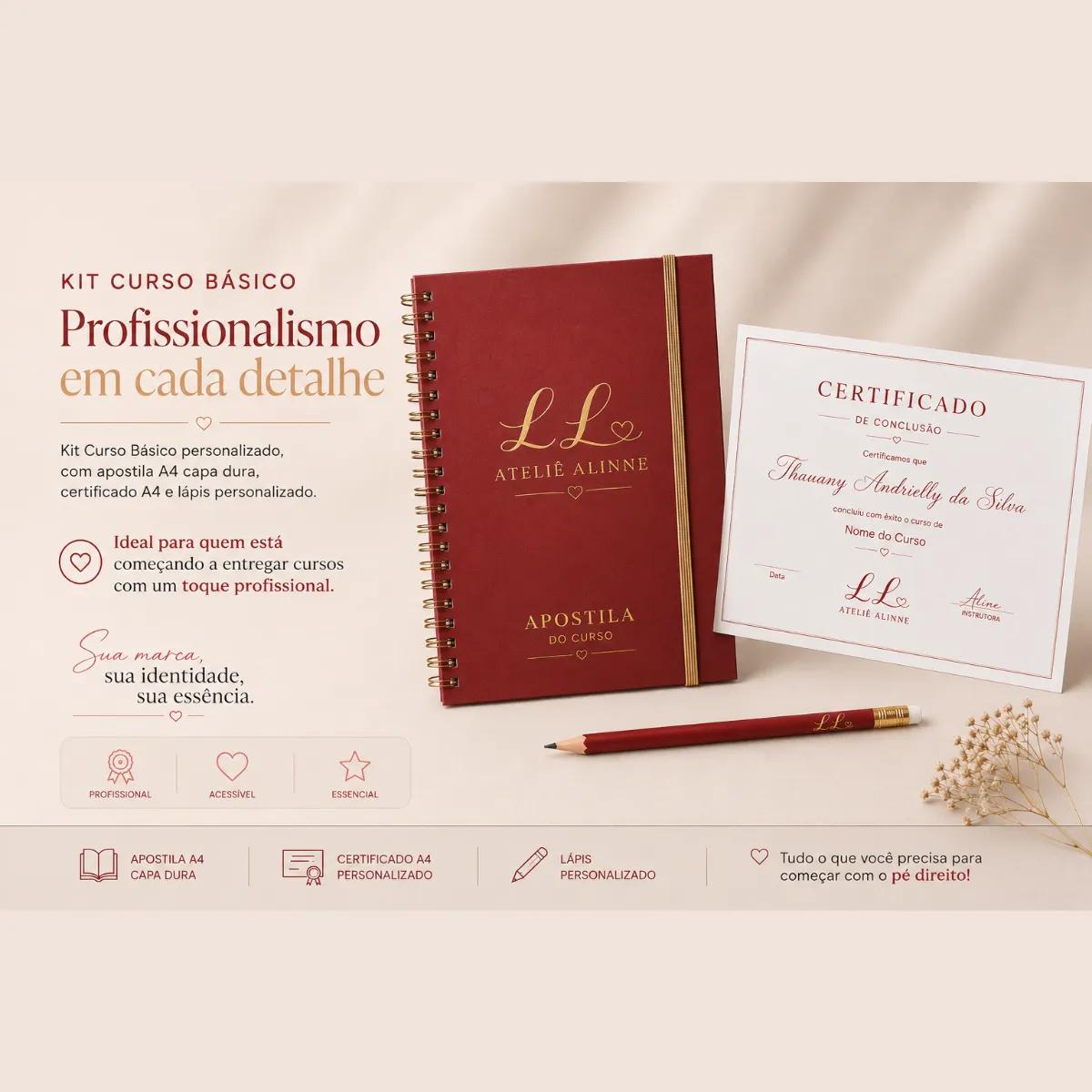 Kit Curso Básico Personalizado - Imagem 1