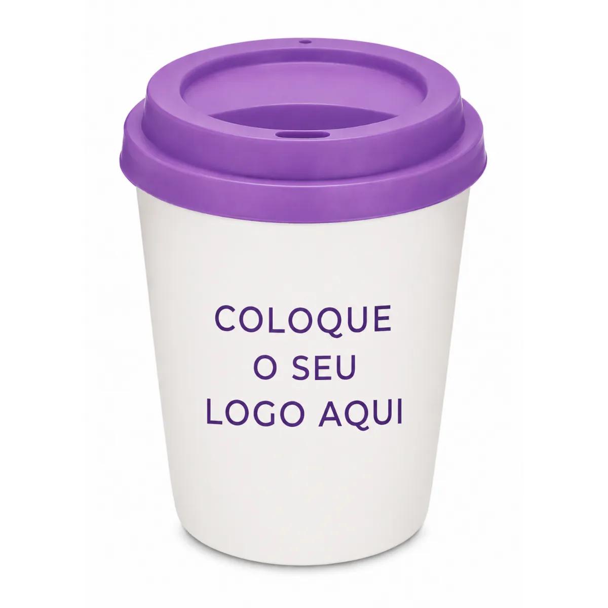 Copo Personalizado 250 ml com Tampa - Miniatura 2