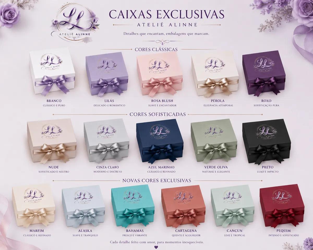 Caixa Cartonada Personalizada – Logo Metalizado e Hot Stamping - Miniatura 2